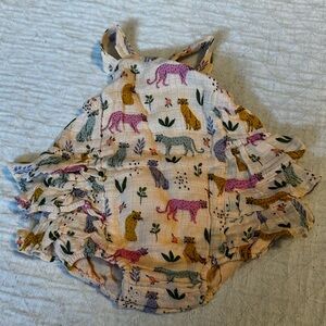 ANGEL DEAR PINKKK CHEETAH ROMPER